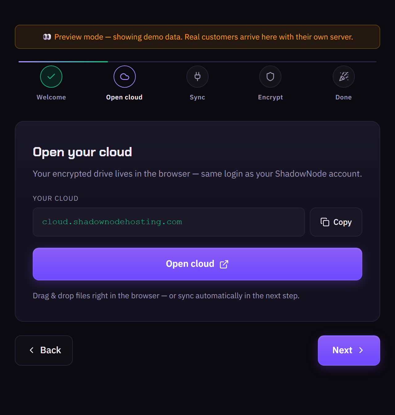 Open your cloud